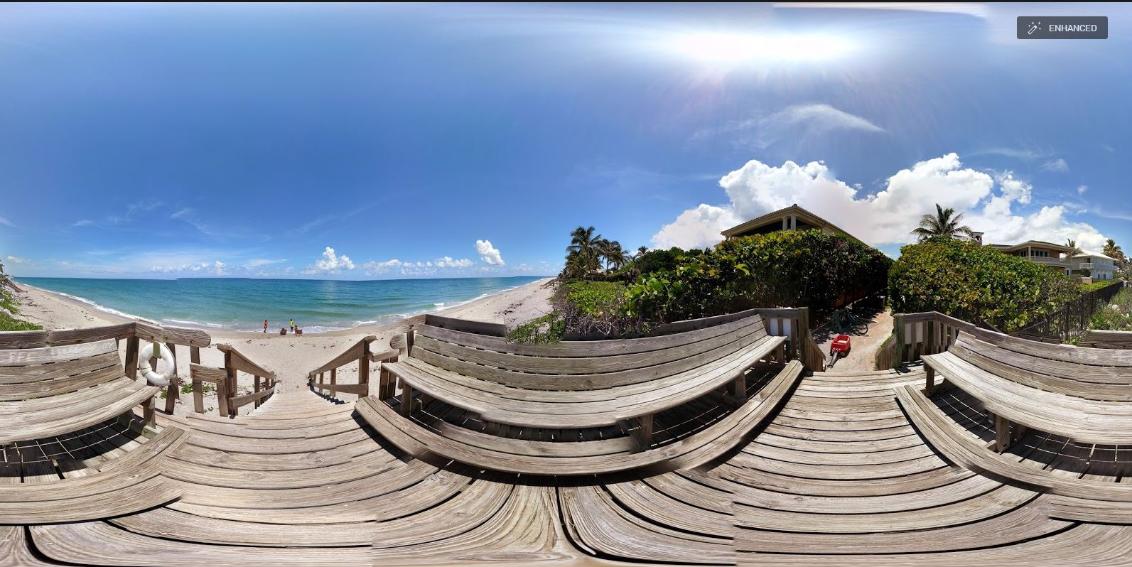 Jupiter Inlet Colony Beach Access 360° Photosphere