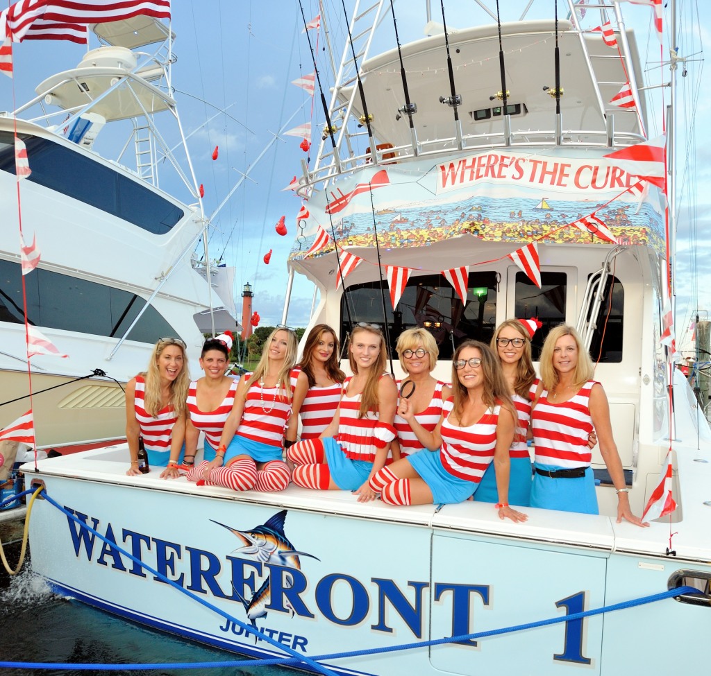 Where's Waldo Waterfront 1 Blue Water Babes Fishing Team 1