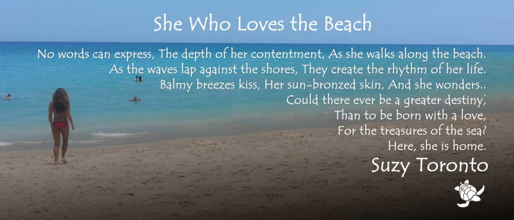 She Who Loves the Beach