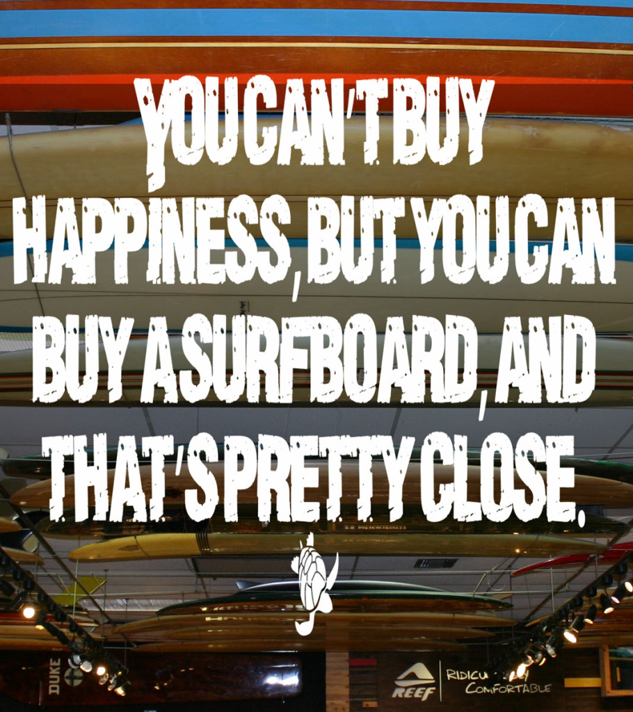 surfboard happiness