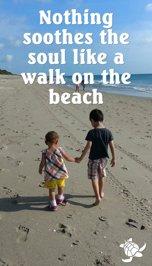 Walk on the Beach Pin