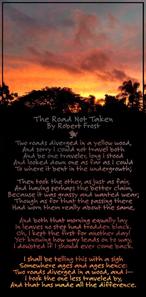 Robert Frost - The Road Not Taken