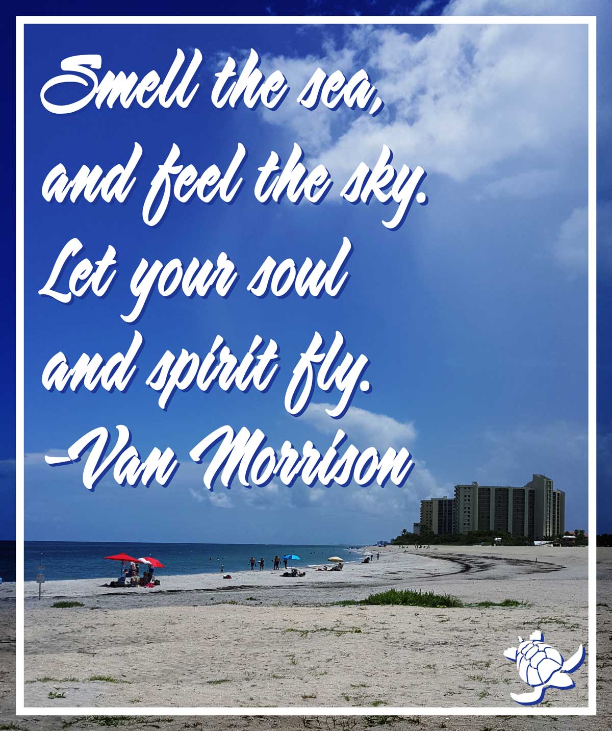 Van Morrison beach quote • Waterfront Properties Blog
