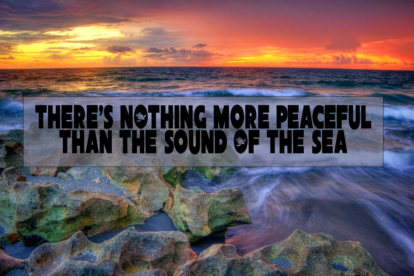 The sound of the sea Quote • Waterfront Properties Blog