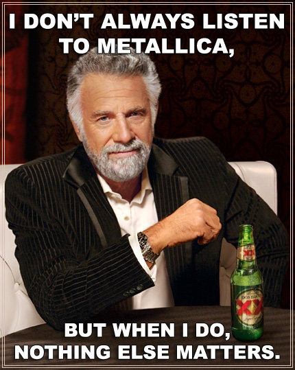 metallica nothing else matters meme