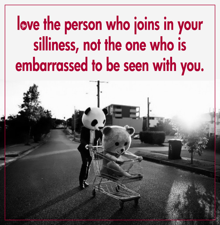 embrace your silliness