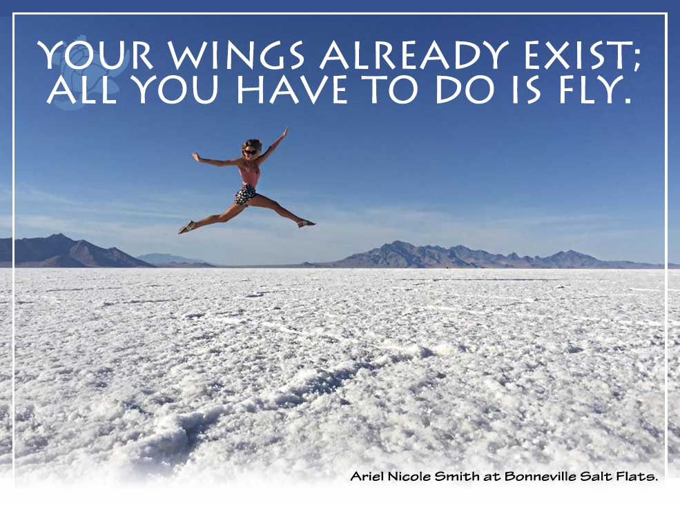 your wings already exist - soar quote