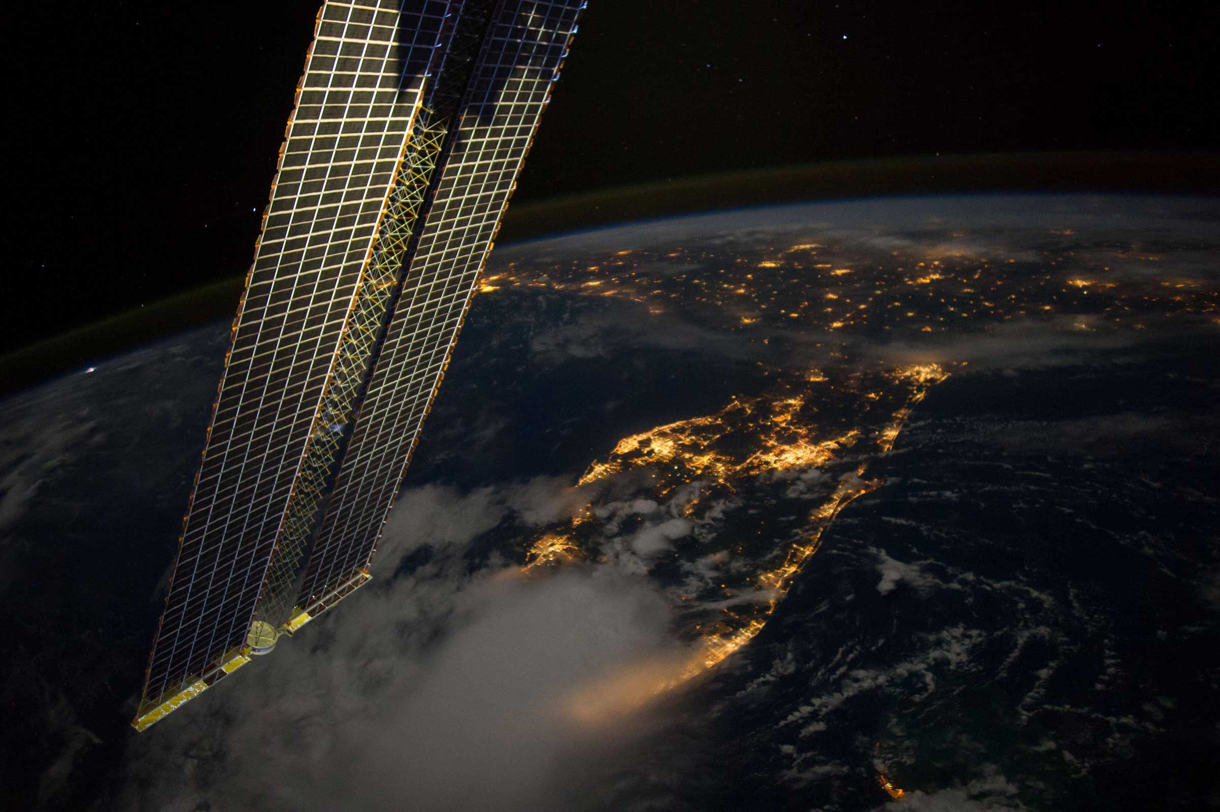 Florida from Space at Night