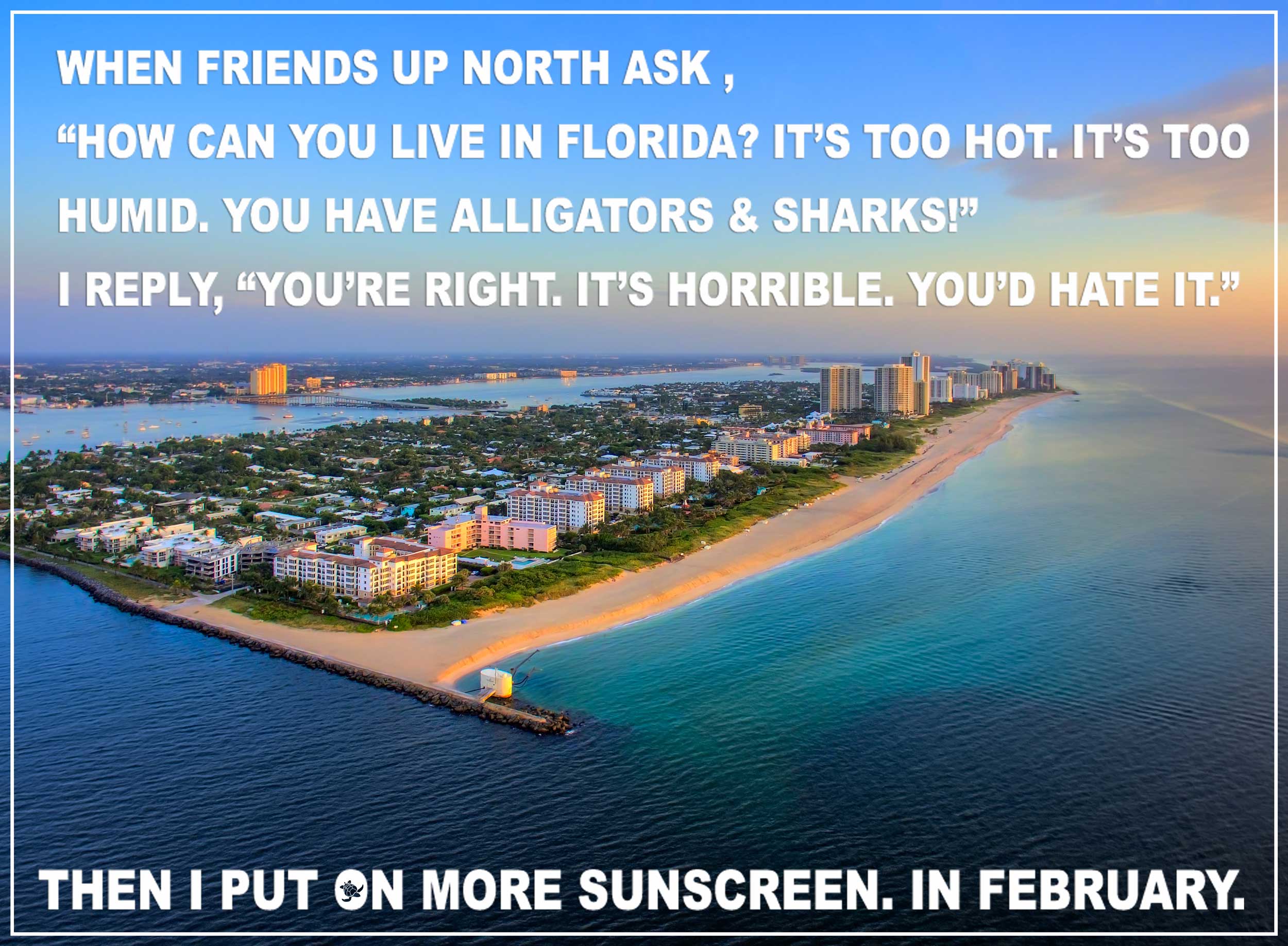 winter in florida meme